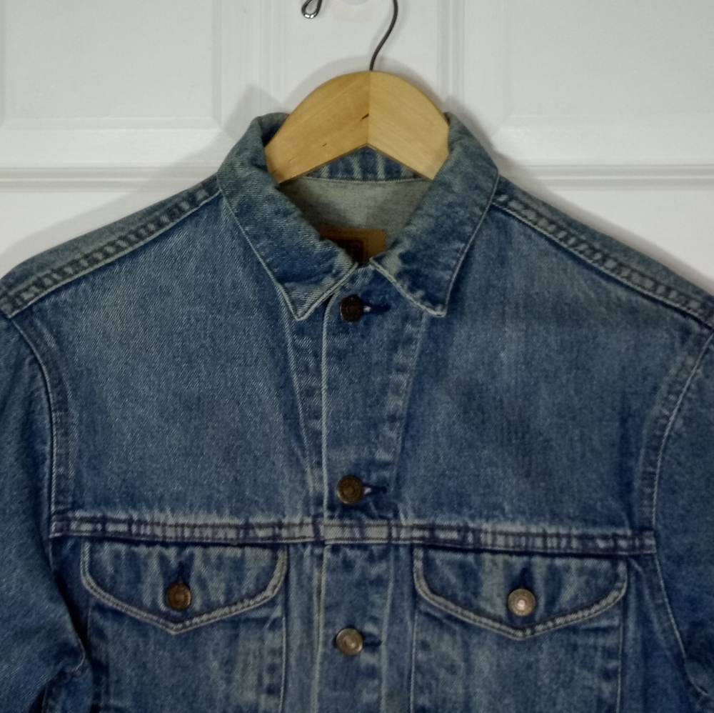 Vintage Oversized Gap Denim Jacket Size XS - Picture 4 of 12